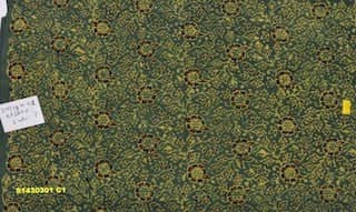 Green Ajrakh Triple Hand Block Print - SSEthnics – alternate view