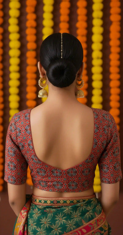 Ajrakh Designer Blouse