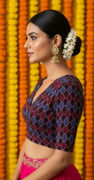 Ajrakh Designer Blouse