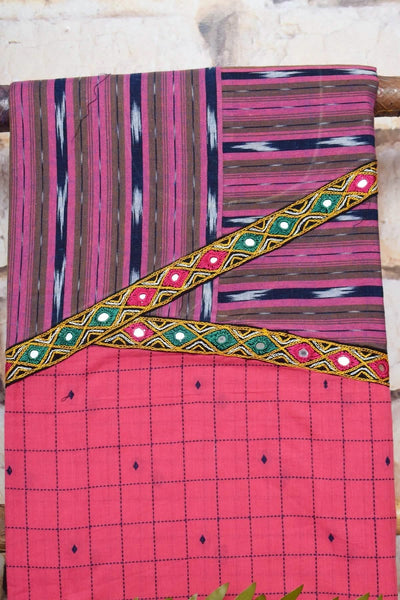 Ikat Patchwork Designer Kurti Plus Size