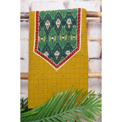 Ikat Patchwork Designer Kurti Plus Size