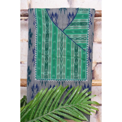 Ikat Patchwork Designer Kurti Plus Size