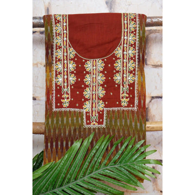 Hand Embroidered Cotton Designer Kurti - SSEthnics