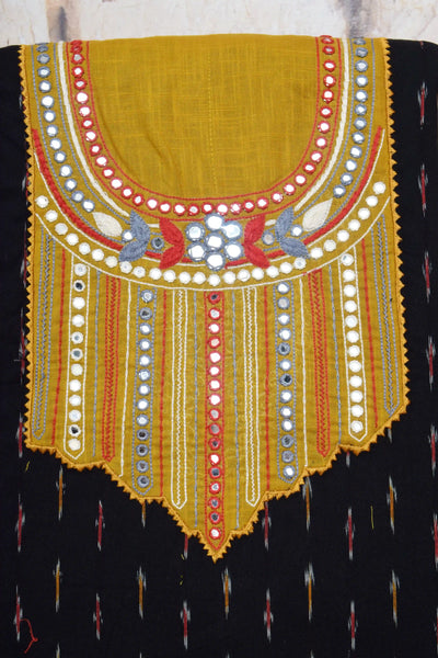 Hand Embroidered Cotton Designer Kurti - SSEthnics