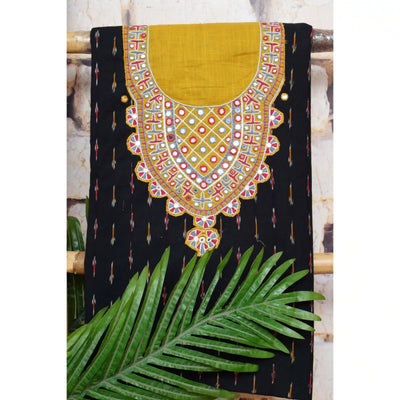 Hand Embroidered Cotton Designer Kurti - SSEthnics