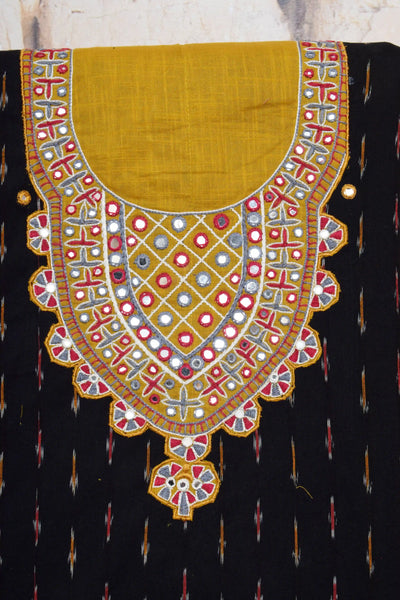 Hand Embroidered Cotton Designer Kurti - SSEthnics