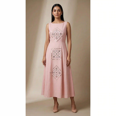 Mirror work dress | SSEthnics
