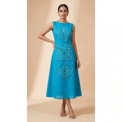 Mirror work dress | SSEthnics