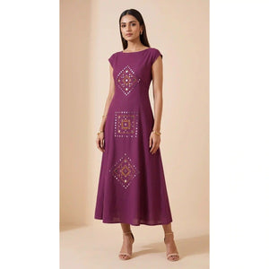 Mirror work dress | SSEthnics