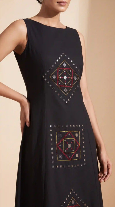 Mirror work dress | SSEthnics