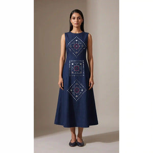 Mirror work dress | SSEthnics