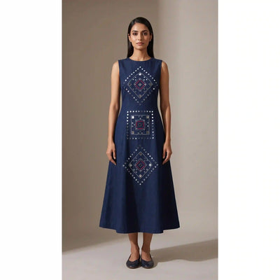 Mirror work dress | SSEthnics
