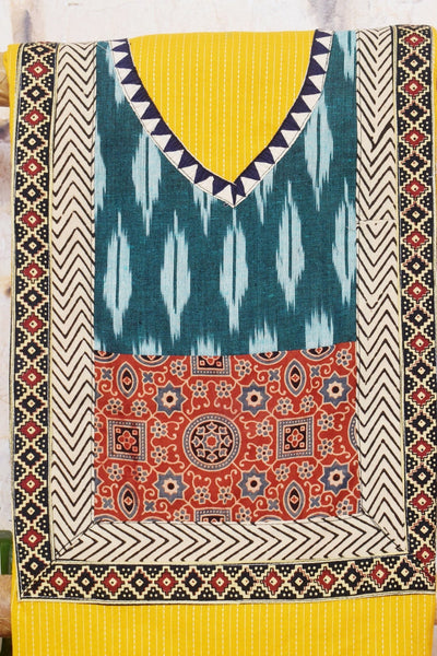 Patchwork Designer Kurti Plus Size