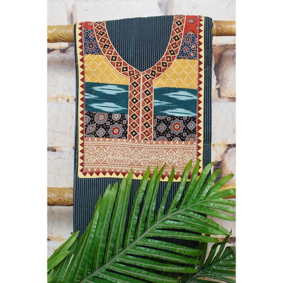 Patchwork Designer Kurti Plus Size