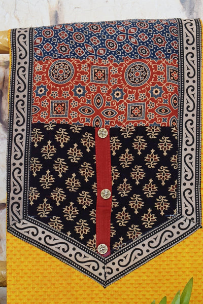 Patchwork Designer Kurti Plus Size