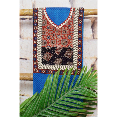 Patchwork Designer Kurti Plus Size