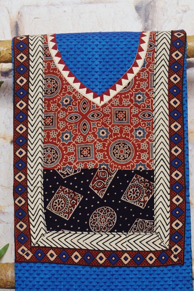 Patchwork Designer Kurti Plus Size