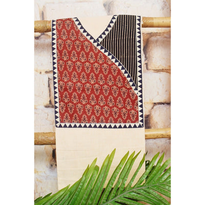 Patchwork Designer Kurti Plus Size