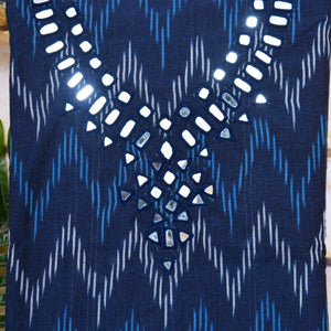 Mirror Work Cotton Kurti