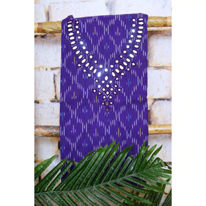 Mirror Work Cotton Kurti