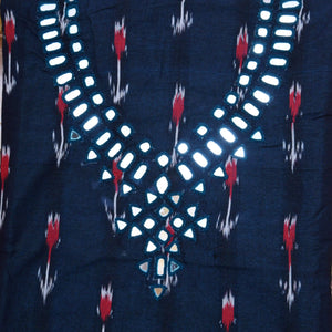 Mirror Work Cotton Kurti