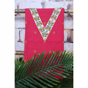 Hand Embroidered Cotton Designer Kurti - SSEthnics