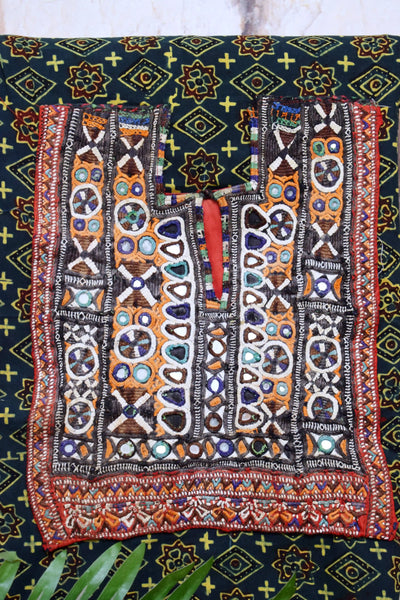 Ajrakh Kutch Old Work Kurti