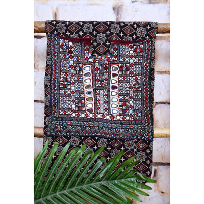 Ajrakh Kutch Old Work Kurti