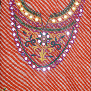 Leheriya Kota Embroidered Kurti