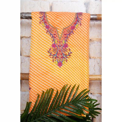 Leheriya Kota Embroidered Kurti