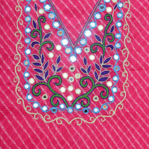 Leheriya Kota Embroidered Kurti