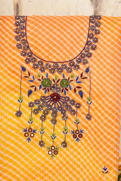 Leheriya Kota Embroidered Kurti