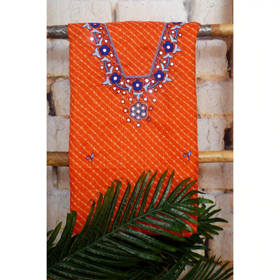 Leheriya Kota Embroidered Kurti