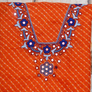 Leheriya Kota Embroidered Kurti