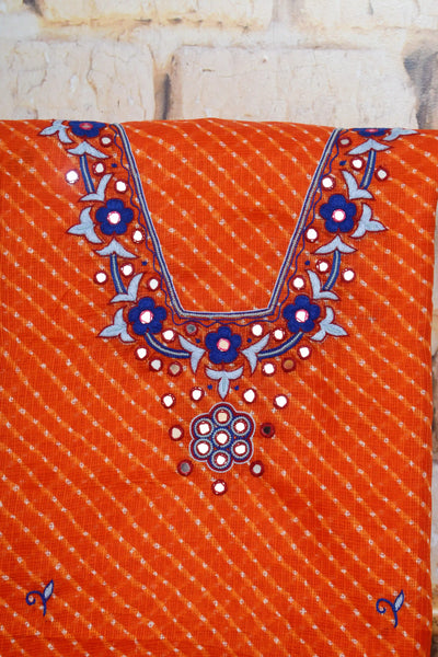 Leheriya Kota Embroidered Kurti