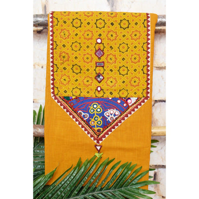 Ajrakh Kutch Vintage Patch Kurti