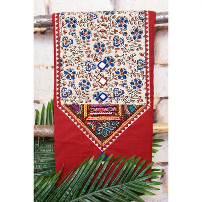 Ajrakh Kutch Vintage Patch Kurti