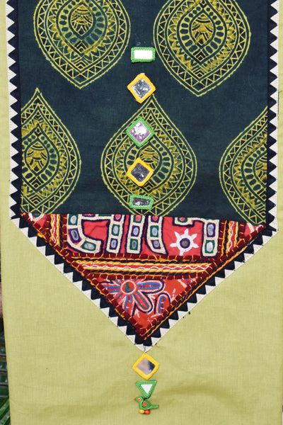 Ajrakh Kutch Vintage Patch Kurti