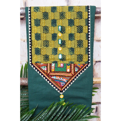 Ajrakh Kutch Vintage Patch Kurti