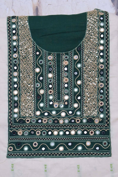 Hand Embroidered Cotton Designer Kurti - SSEthnics