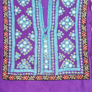 Maheshwari Silk Kutch Old Work Kurti