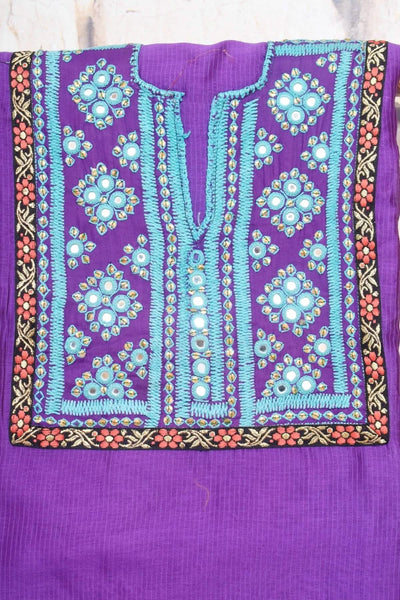 Maheshwari Silk Kutch Old Work Kurti