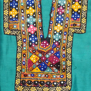 Maheshwari Silk Kutch Old Work Kurti