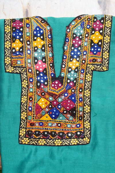 Maheshwari Silk Kutch Old Work Kurti