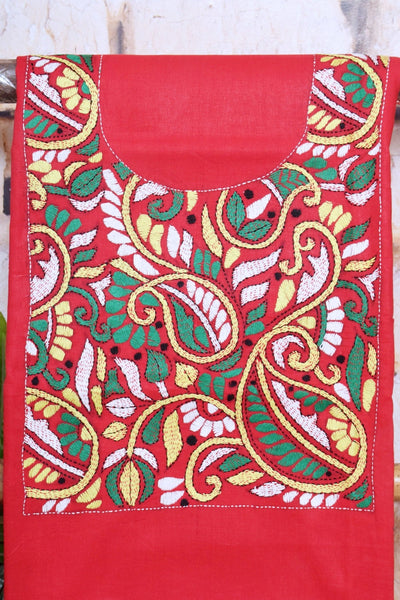 Kantha Hand Embroidered Kurti