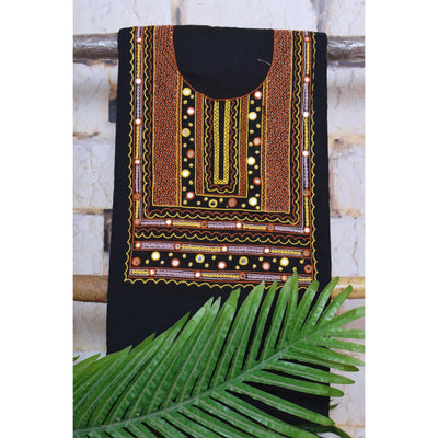 Hand Embroidered Cotton Designer Kurti - SSEthnics