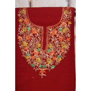 Kashmiri Aari work cotton kurti