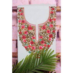 Kashmiri Aari work cotton kurti