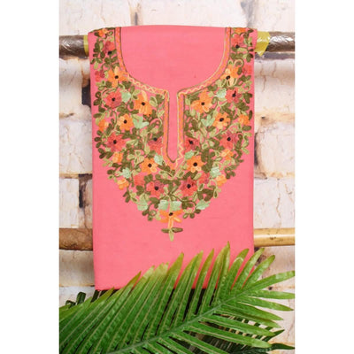 Kashmiri Aari work cotton kurti