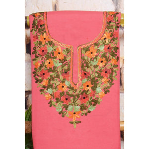 Kashmiri Aari work cotton kurti